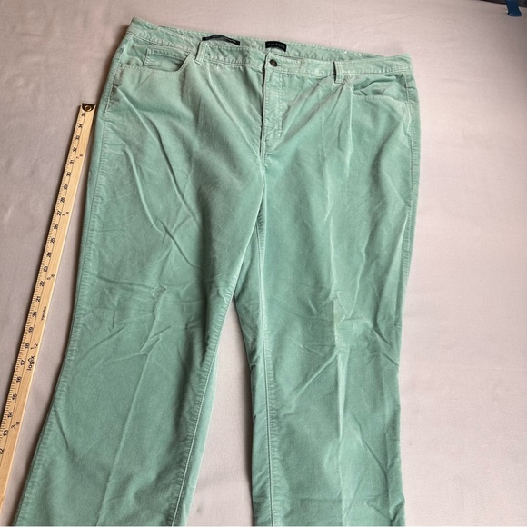 Talbots Mint Green Straight Leg Pants - Picture 1 of 7